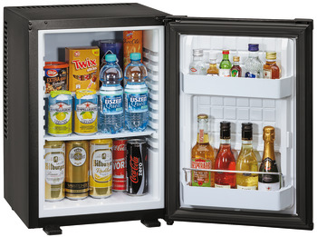Refrigerator, Mini bar, 40 litres, with Peltier technology, noiseless