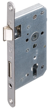 Mortise lock, Thumbturn cylinder 800 PZW, backset 65 mm