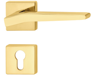 Door handle set, Brass, grade 3, Startec LDH 3360