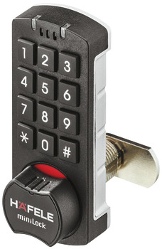 PIN code lock, with keypad
