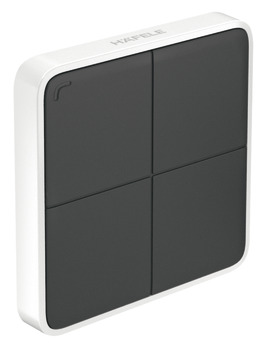Wall mounted push button, Häfele Connect Mesh 4-way