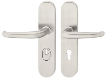 Security door handles, Stainless steel, Startec, SDH 2104-E impact resistance category 1