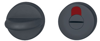 WC escutcheon, Matt polyamide, Hewi, model 306.23PB NR/FBM