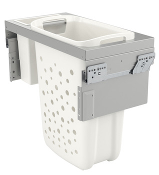 Laundry basket, Hailo Laundry Carrier for installation behind front panels