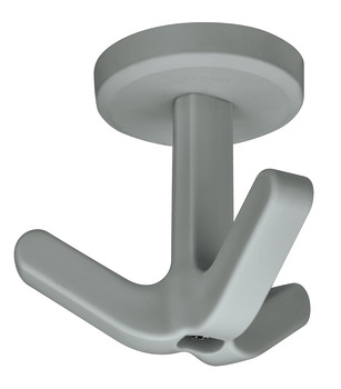 Ceiling hook, Polyamide, with 3 hooks, ceiling installation