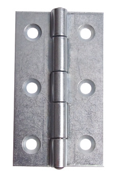 Hinge, Rolled, with riveted pin, crank A, straight