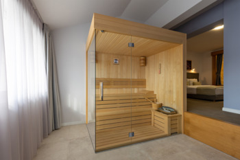 Abrazadera, Accesorios para sauna