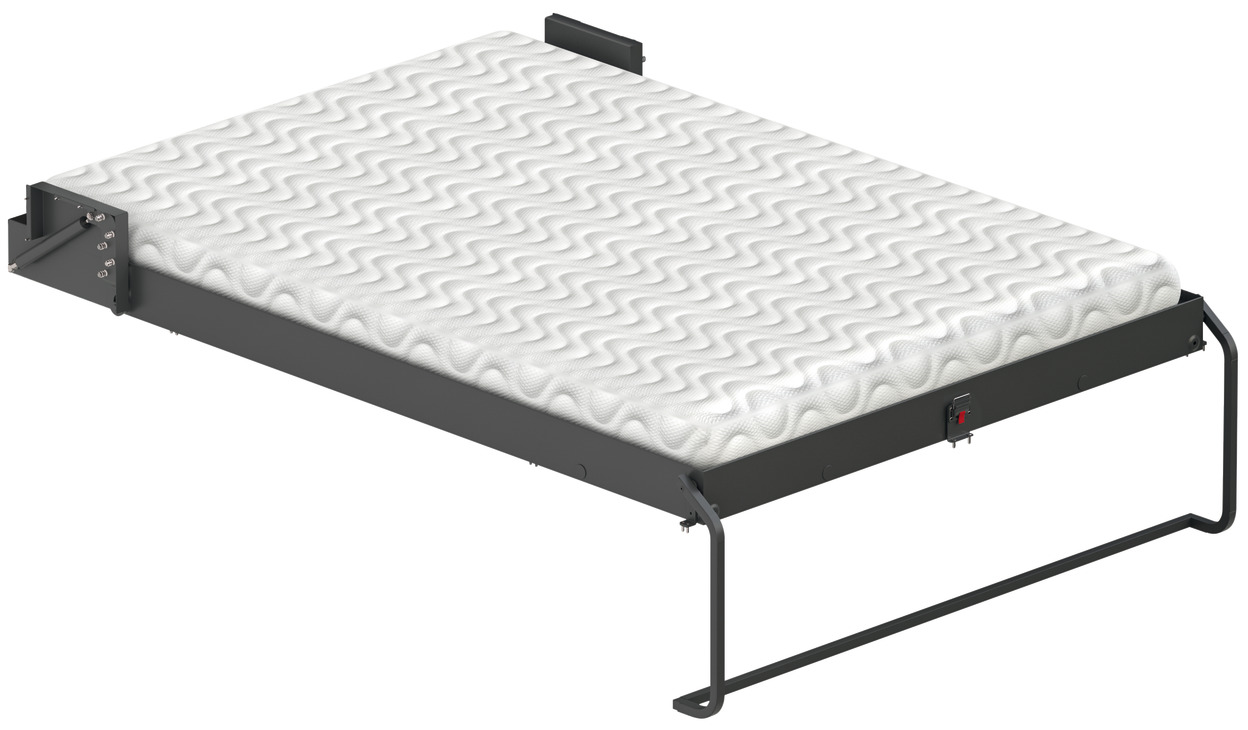 Pata plegable, para herraje de camas abatibles para montaje de cama  Bettlift longitudinal o transversal - en la tienda de Häfele en México