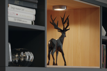 Luminaires à encastrer/à montage en applique, Häfele Loox5 LED 2047 12 V acier