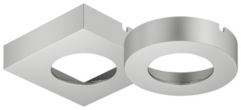 boîtier pour montage en applique, pour module de luminaire Häfele Loox5 diamètre de perçage Ø 58 mm acier