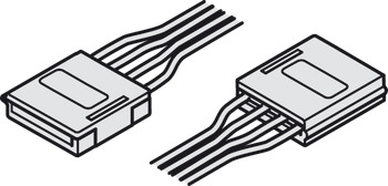 câble de connexion, pour bande LED Häfele Loox 12 V 4 pôles (RVB)