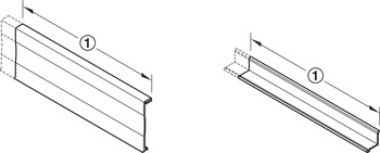garniture de façades, pour tiroir de sous-évier Häfele Matrix Box P