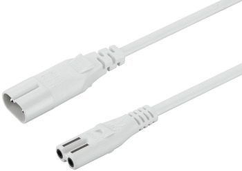 Câble de connexion, pour commande professionnelle multi-blanc