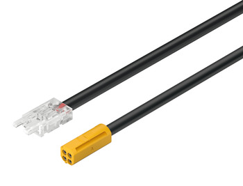 Câble d'alimentation, pour bande LED Häfele Loox5 12 V 8 mm 3 pôles (multi-blanc)