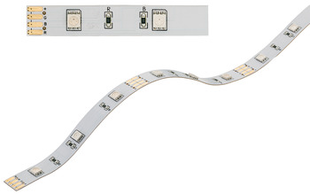 Fita LED, Häfele Loox LED 2016 12 V, 4 pinos (RGB), 30 LED/m, 7,1 W/m, IP20
