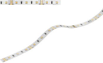 Fita LED, Häfele Loox5 LED 2064, 12 V, 8 mm, 3 pinos (multi-white), 2 x 60 LED/m, 4,8 W/m, IP20