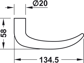 Componentes individuais: conjunto para terminal de porta DT 700 e DT 710
