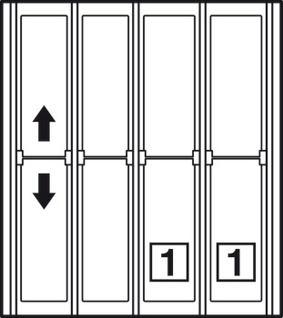 Porta talheres, Para sistemas de laterais de gaveta Blum Tandembox