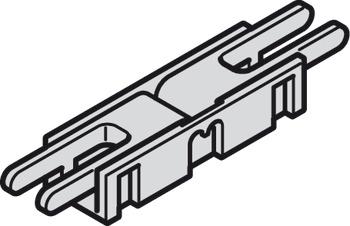 Ligador de clipe, Para fita LED Häfele Loox5 5 Mm 2-Pin (Monocrome ou Multi-White tecnologia de 2 fios)