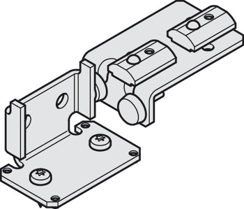 Batente de porta, aço, para portas sem mecanismo de fecho automático e de fecho suave