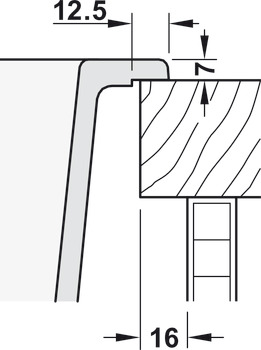 Lava-louças, Lava-louças Häfele de montagem à superfície/montagem em nível inferior ASUS04