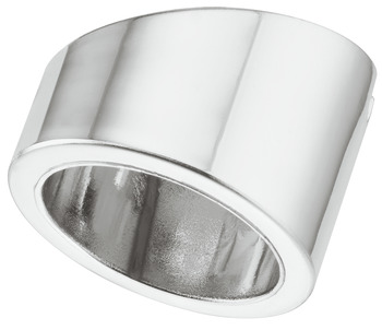 Caixa para iluminação inferior LED 1080, redondo, para Häfele Loox LED 2022, diâmetro de furo 26 mm