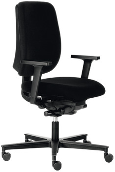 Cadeira de escritório Eco, O4005, forro de assento e cobertura para apoio de costas: Tecido