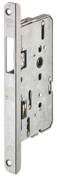 Fechadura de encaixe antipânico com barra de trinco de transmissão, para saídas de emergência e antipânico, B 2189