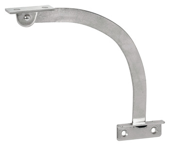 Restrição do ângulo de abertura de porta, aço, comprimento de 150 mm