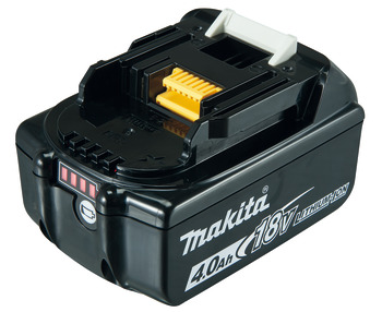 Bateria recarregável, Makita BL1840B/1850B/1860B, para ferramentas elétricas e máquinas com conjunto de bateria recarregável de 18 V