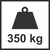 350 kg