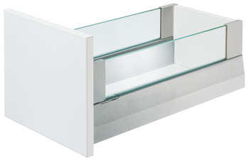 glaspanel, för lådutdragssystem Häfele Matrix Box P