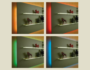 LED-silikonlist, RGB, Häfele Loox LED 2012, 12 V