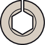 uppfällningsbeslag, Häfele Free flap H 1.5 – plast med bärarm av metall, Set 1 st. för ensidig användning