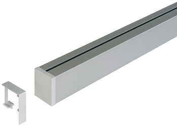 väggprofil, Relingssystem Kesseböhmer Linero MosaiQ, aluminium