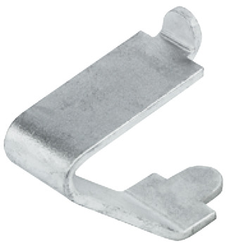 hyllbärare, aluminium, För hyllbärarskena för skruvmontering